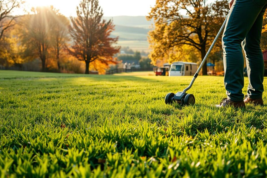Jak przygotować trawę na zimę