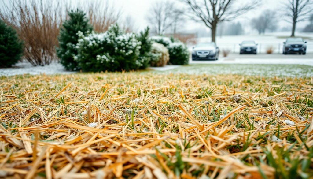 zabezpieczenie trawy na zimę zabezpieczenie trawy na zimę