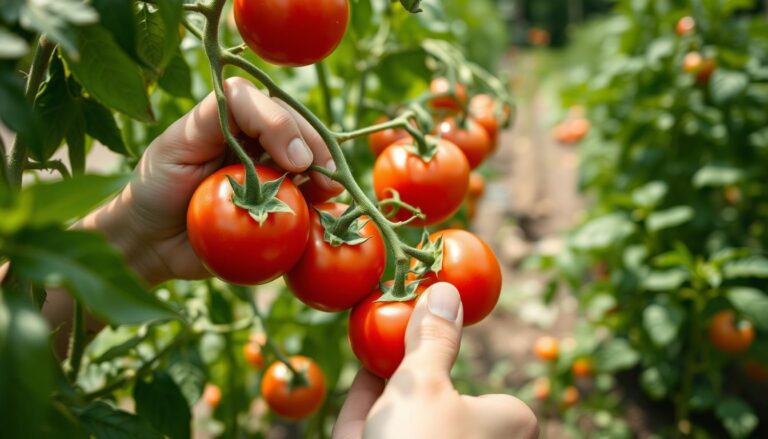 jak obrywać pomidory