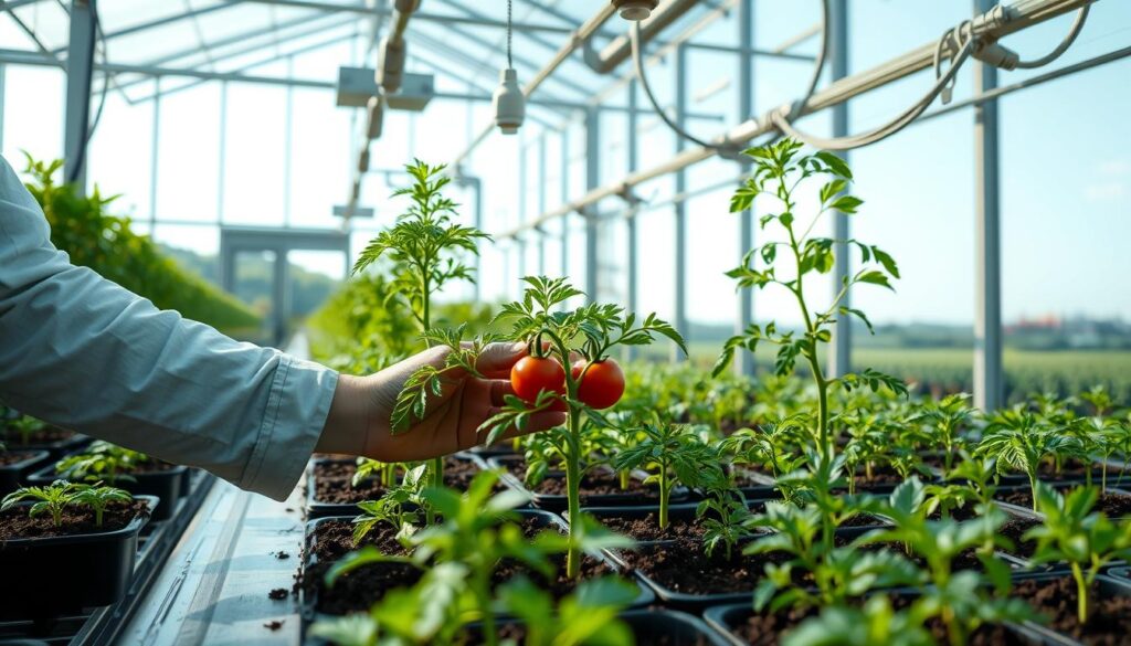 przygotowanie szklarni