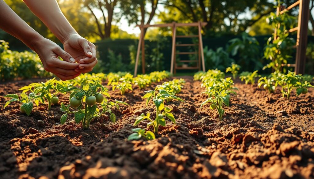 techniki sadzenia pomidorów